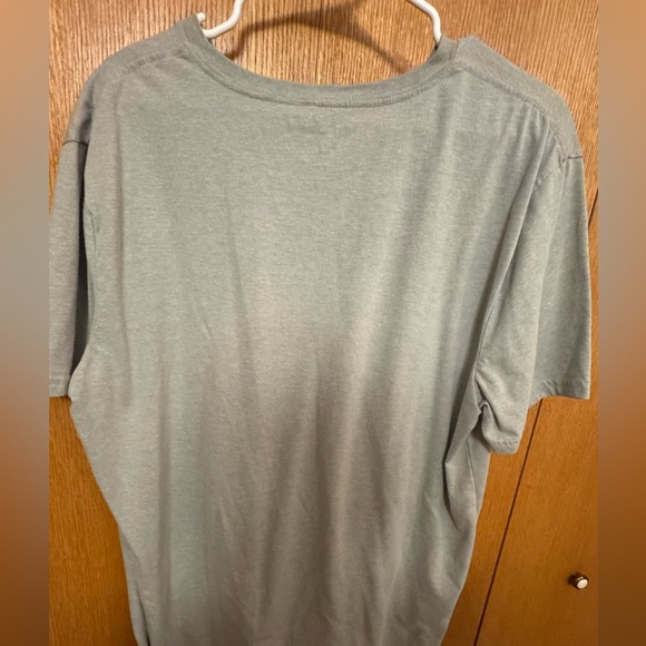 Nautica Gray Short Sleeve Tee V-Neck - Picture 3 of 3